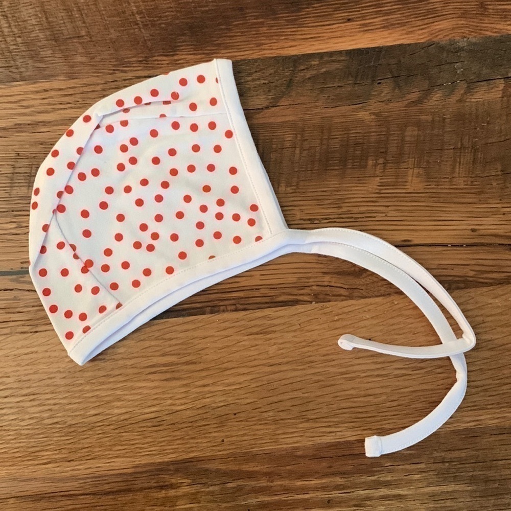 June & January Stars Polka Dots Bonnet Hat 0-6 months Girls. NWT ❤️✨